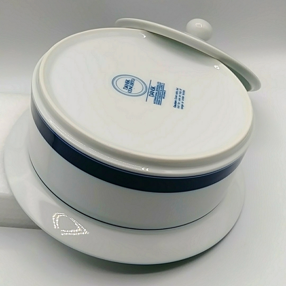 Dansk Concerto Allegro Serving Dish With Lid.  Vintage - Picture 7 of 11
